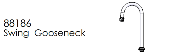 Union Brass 88186 Lg Swvl Gsnk - Kitchen