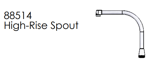 Union Brass 88514 Asmb & Bag Hi-Rise Spt