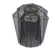 Union Brass 89039 Large Charcoal Hdl Assy - Div