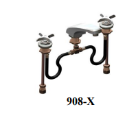 Union Brass 908-W Chr Sprd Lav, Wrist Hdl, L/Pop