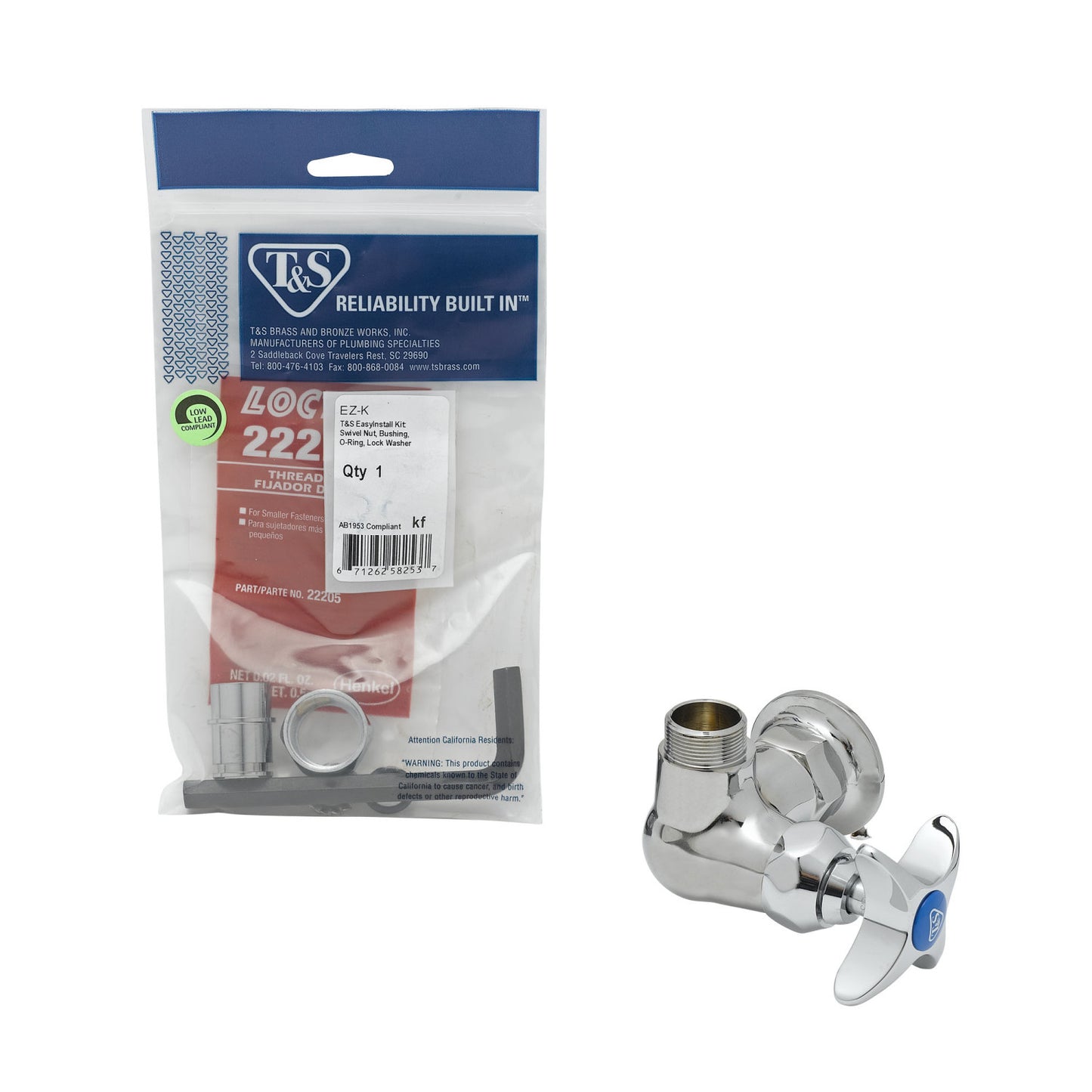 T&S Brass B-0310-LN