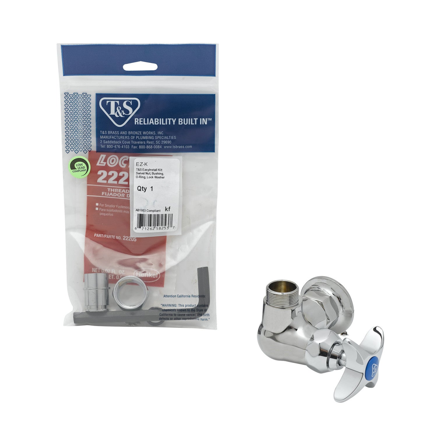 T&S Brass B-0310-LN