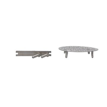 CHG D10-X013-VP-Z Encore Vandal Resistant 3" Locking Flat Strainer Kit, Retail Packaging