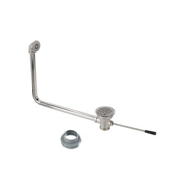 CHG D15-7515-R Top-Line?? Lever Handle Drain, 3-1/2" Sink Opening, 1-1/2" Outlet with Overflow Assembly