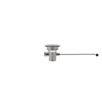 CHG D53-7110 Encore  Twist Handle Drain, 3-1/2" Sink Opening, 1-1/2" Outlet with Crumb Cup Strainer