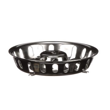 CHG DSS-Y003 Encore DrainMaster/Quik-Flo Rotary Drain Stainless Steel Crumb Cup Strainer with Bail