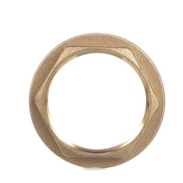 CHG E02-4091-BR Encore Brass Flanged Locknut  1-1/2" NPT