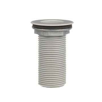 CHG E16-3020-LW Encore Gray ABS Sink Drain 2-7/8" L, 1-3/8" Dia. Sink Opening, 2" Face Flange, Includes: Locknut &amp; Washer, 1" NPT