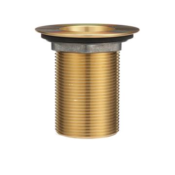 CHG E16-4055-LW Encore Brass Sink Drain 3" L, 2" Dia Sink Opening, 3" Face Flange, Includes: Locknut &amp; Washer, 1-1/2" NPT