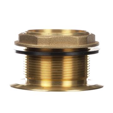 CHG E16-4060 Encore Brass Sink Drain 2" L, 2-1/2" Dia. Sink Opening, 3-1/2" Face Flange, Includes: Locknut &amp; Washer, 2" NPT