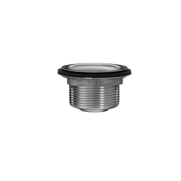 CHG E18-1822-FL Encore Duo Mini Basket Drain, Less Stopper, 1-7/8" Sink Opening, 2-3/8" Reduced Face Flange, S/S, Locknut &amp; Washer, 1-1/2" NPT