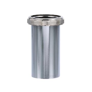 CHG E22-4131 Encore Tailpiece Assembly, 4" L, Nickel Plated Brass, Includes: Gasket &amp; Slip Nut, 2" NPT