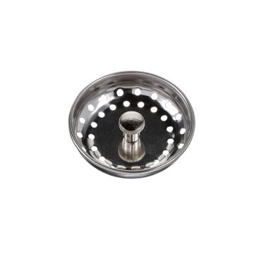 CHG E38-4891 Encore Duo Crumb Cup Stopper, 3-1/2" Sink Opening, Stainless Steel, 1-1/2"