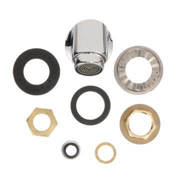 CHG K36-5000 Encore Polished Chrome Plated Brass Trough Inlet Fitting, 1/2" NPT