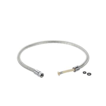 CHG KC50-Y010-44Z Encore Commercial Duty 44" Stainless Steel  Pre-rinse Hose Less Grip, Retail Packaging