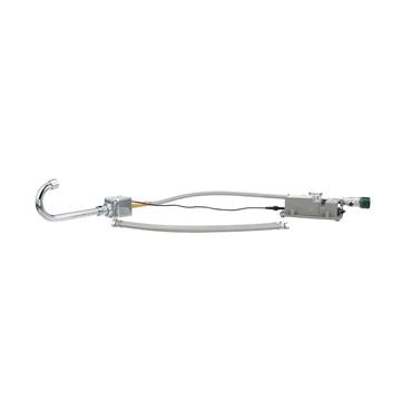 CHG KE19-4000-RB1 Intelli-Flo EZ Electronic Deck Mount Faucet 3-1/2" Rigid Gooseneck Spout with Thermostatic Mixing Valve and 1.5 gpm Laminar Flow Vandal Resistant