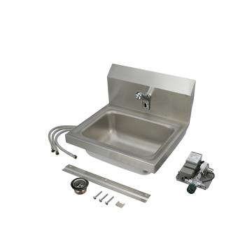 CHG KE25-B031-CA1 Intelli-Flo EZ Electronic Hand Wash Station with Thermostatic Mixing Valve and .5 gpm PCA Spray andal Resistant