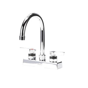 CHG KL41-4002 Encore 4" OC Deck Mount Faucet with 6-1/2" Swivel Gooseneck Spout