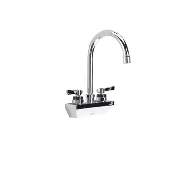 CHG KL45-4000-RE1 Encore 4" OC Wall Mount Faucet with 3-1/2" Rigid Gooseneck Spout