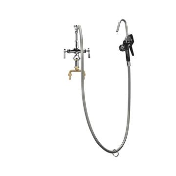 CHG KL50-3000-VB Encore Single Hole Deck Mount Utility Spray Assmebly with 72" Hose and Hooked Spray Head