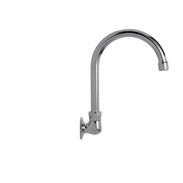 CHG KL72-9002-Z SPT BASE, Wall Mount, 0.5"DIA, LLBR, CP, GNK, SW,