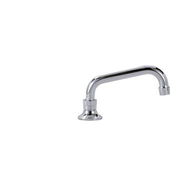 CHG KL74-9006 Encore Brass Chrome Plated Deck Mount Spout Base with 6" Swivel Spout