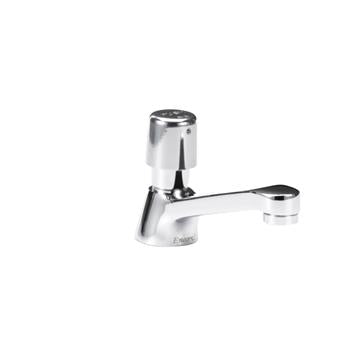 CHG KL87-9205-UA Encore Single Hole Deck Mount Post Tap Metering Valve and 5" Cast Spout 0.5 gpm PCA Aerator