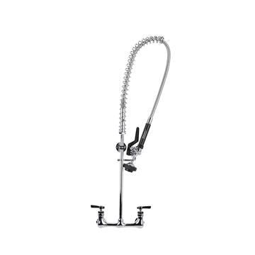 CHG KLP53-10L1-BR Encore 8" OC Wall Mount  Pre-rinse Assembly with  0.45 gpm PowerPulse Utility Spray