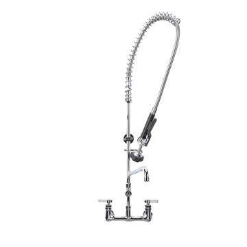 CHG KLP53-11L4-AF4 Encore?? 8" OC Wall Mount  Pre-rinse Assembly Ceramic Valves with 1.05 gpm PowerPulse Utility Spray and 12" Add-on Faucet