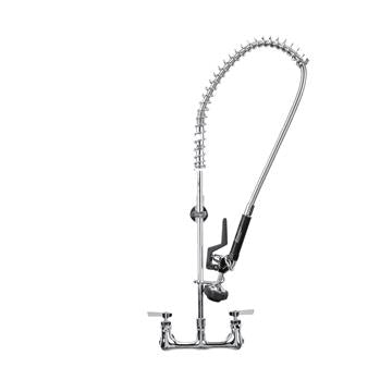 CHG KLP53-P0L4-BR Encore?? 8" OC Wall Mount Easy Installation  Pre-rinse Assembly with 1.05 gpm PowerPulse Utility Spray
