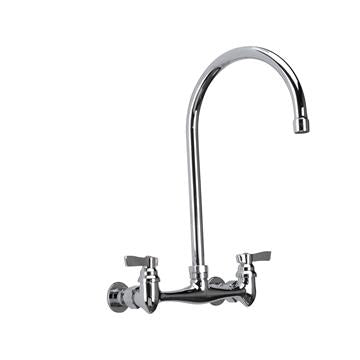 CHG TLL13-8101-SE1Z Top-Line 8" OC Wall Mount Faucet with 8-1/2" Gooseneck Spout