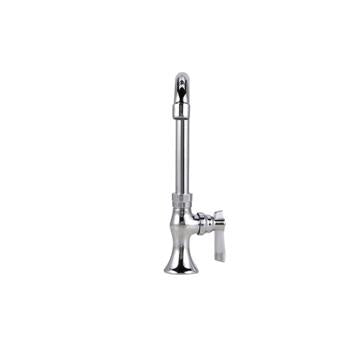 CHG TLL20-9100-SE1Z Top-Line Single Pantry Deck Mount Faucet with 3-1/2" Swivel Gooseneck Spout, Retail Packaging