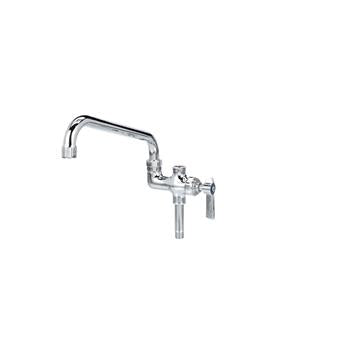 CHG TLL55-7012-SE1Z Top-Line  Pre-rinse Add-on Faucet with 12" Swivel Spout, Retail Packaging