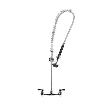 CHG TLP13-11L4-BRZ Top-Line 8" OC Wall Mount  Pre-rinse Assembly with PowerPulse 1.05 gpm Spray, Retail Packaging
