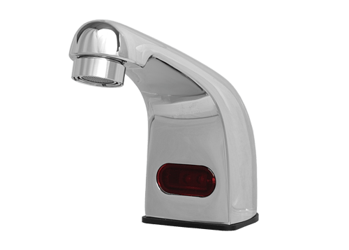 Hydrotek H-2603C-LR Hardwired Lavatory Faucet,  Single-Hole Deck Mounted, Non-mixing