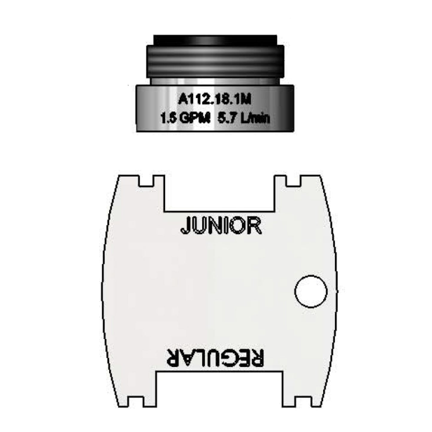 T&S Brass B-0199-08-WS