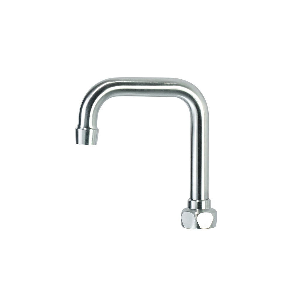 Krowne DX-430 Krowne DX-430. Diamond Series 4-1/2" Wide Double Bend Spout. Solid chrome plated brass base with ultra-polish satin.