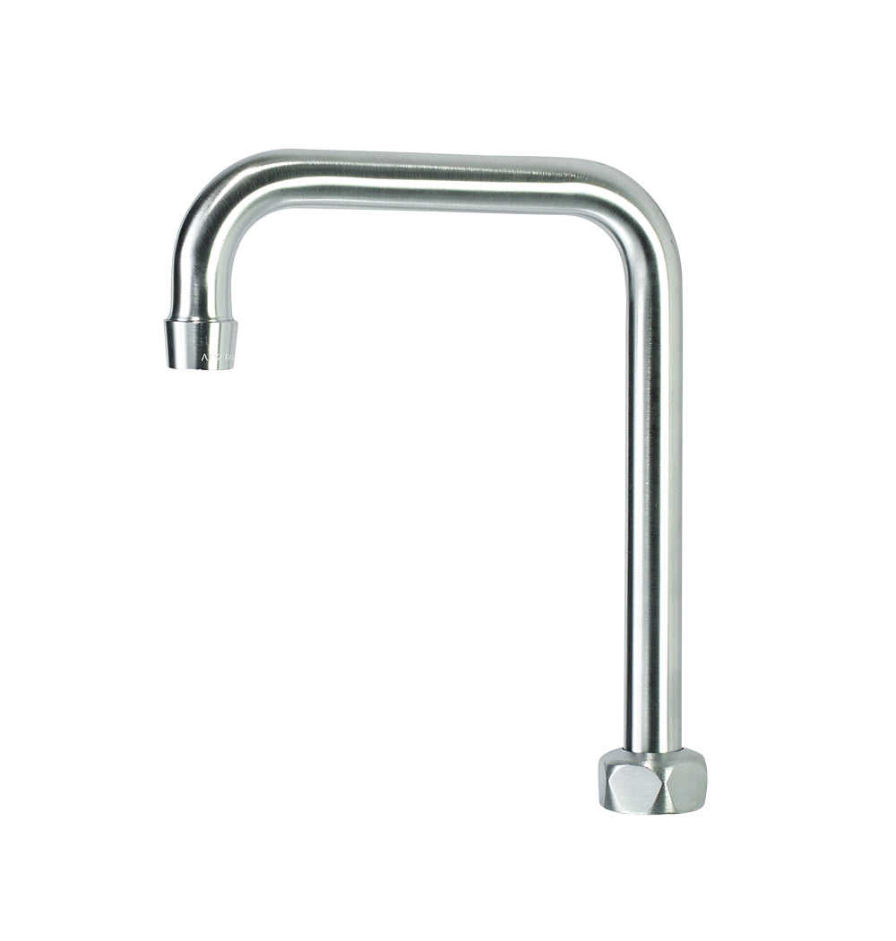 Krowne DX-431 Krowne DX-431. Diamond Series 6" Wide Double Bend Spout. Solid chrome plated brass base with ultra-polish satin.       