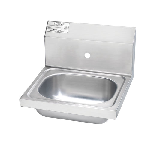 Krowne HS-11-LF Krowne HS-11-LF. 16"W Hand Sink Less Faucet with Single Faucet Hole  