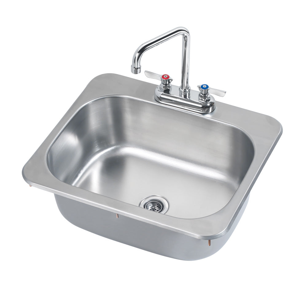 Krowne HS-2017 Krowne HS-2017. 20-1/4" x 17" One Compartment Drop-In Sink.                  