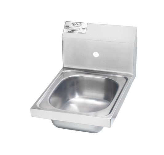 Krowne HS-9S-LF. Hand Sink Less Faucet with Single Faucet Hole 12".                 