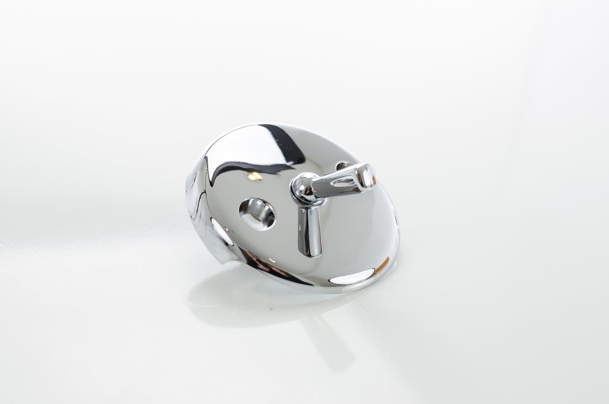 Pasco 1157 RND OVERFLOW PLATE W/TRIP Lever,CP