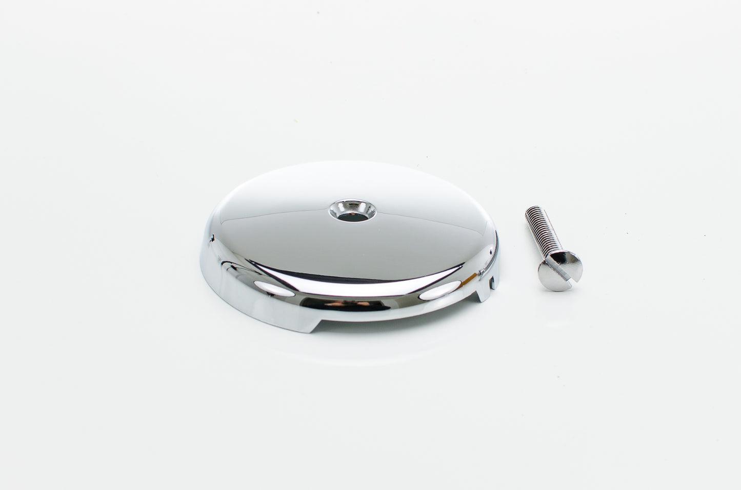 Pasco 1159 1-HOLE OVERFLOW PLATE W/BOLT