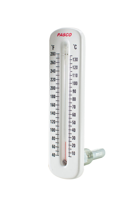 Pasco 1442 280F THERMOMETER 1/2MPT ST ANGLE