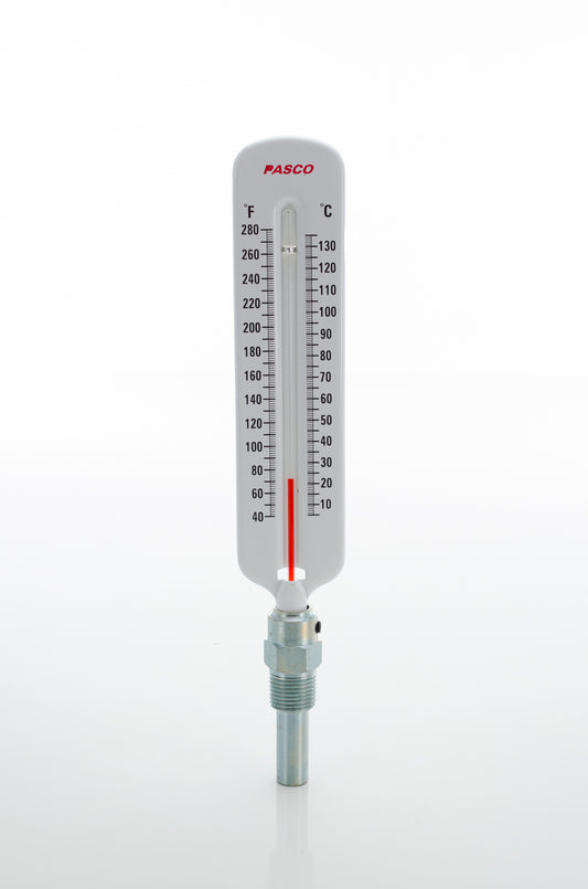 Pasco 1443 280F THERMOMETER 1/2MPT ST STRAIGHT