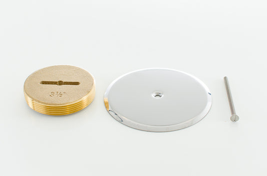 Pasco 1789 3-1/2"UPC CO W/6"COV PLATE