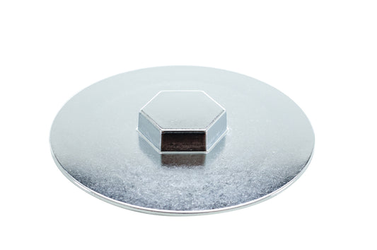 Pasco 1837 DRUM TRAP COVER,3"CP