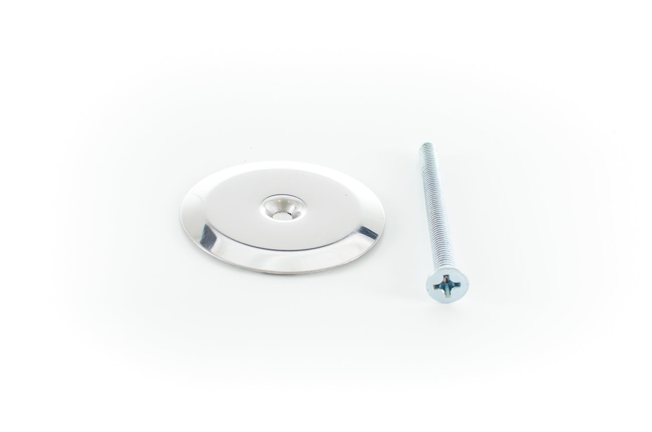 Pasco 1840-S 3" SS COVER PLATE WITH SCREW
