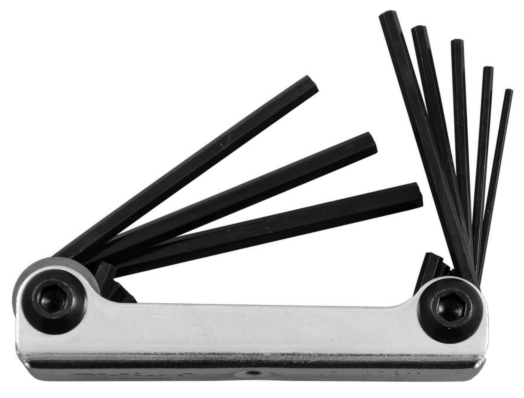 Fisher 3041 8 hex key set,.050"-5/32"