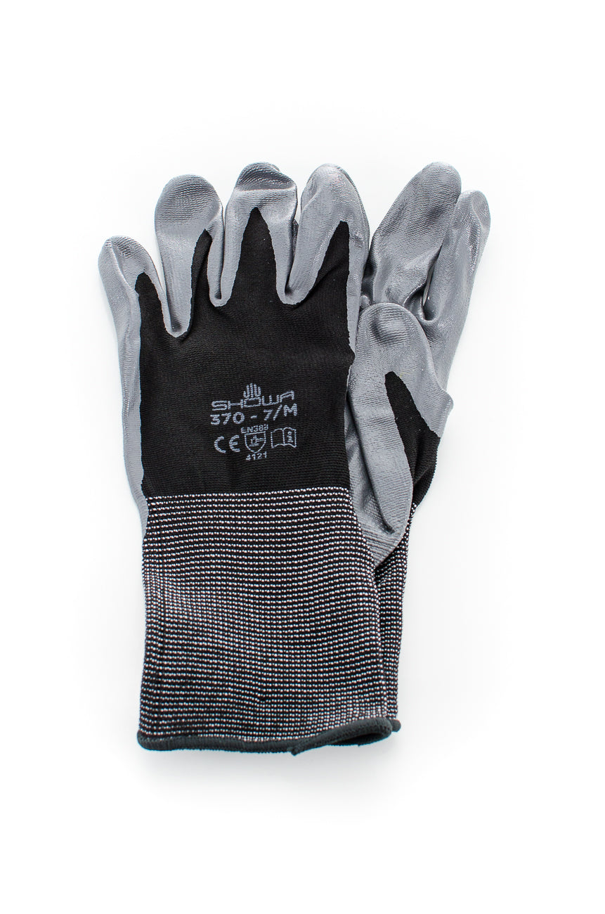 Pasco 370M MEDIUM BLACK ATLAS NITRILE GLOVE